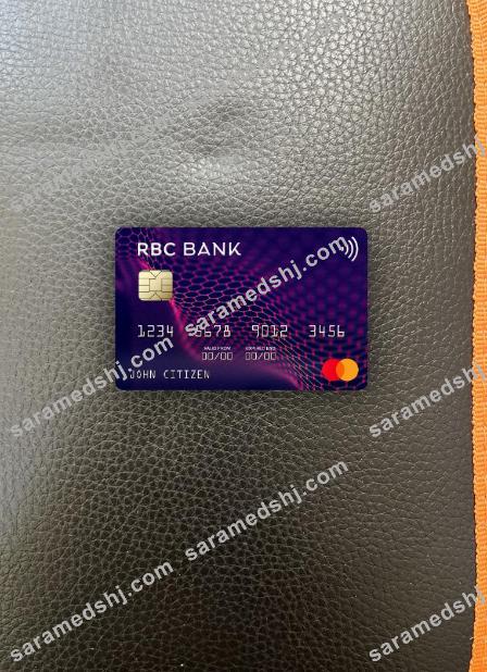 USA RBC Bank mastercard photolook front